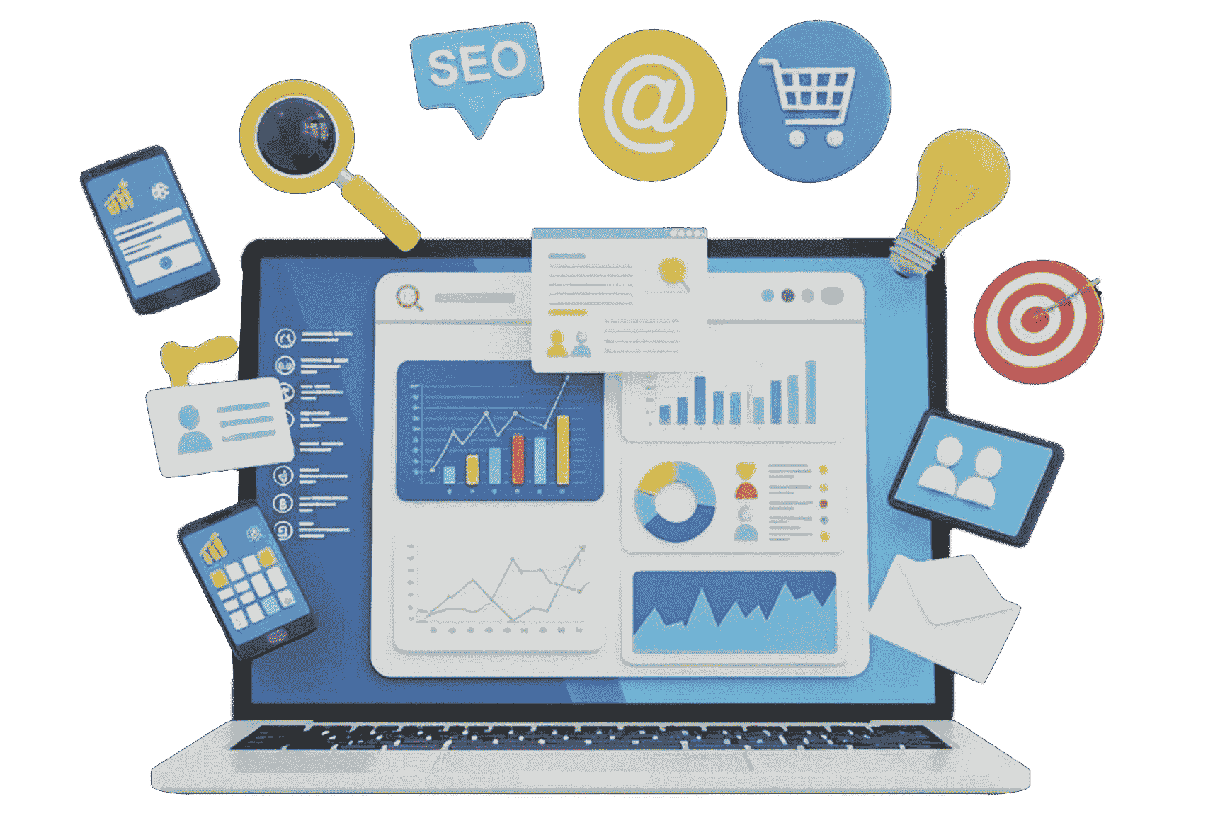 طراحی سایت و امکانات وب‌سایت